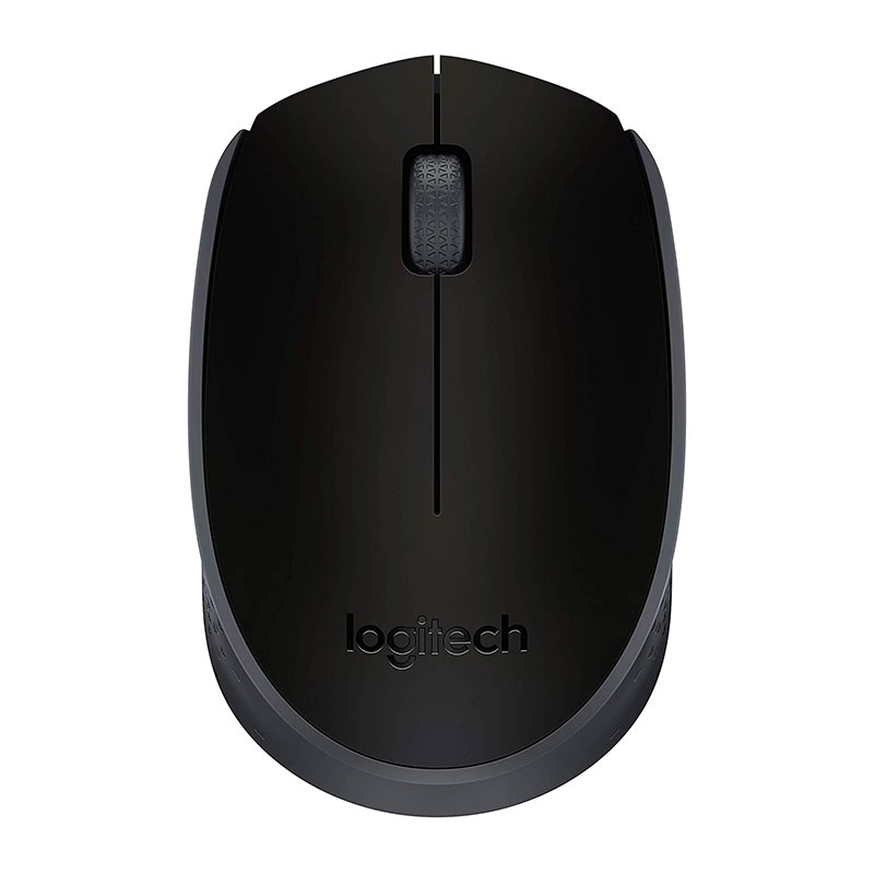 Logitech M170 2. 4GHz Wireless 3-Button Optical Scroll Mouse W/Nano USB Receiver (Black)