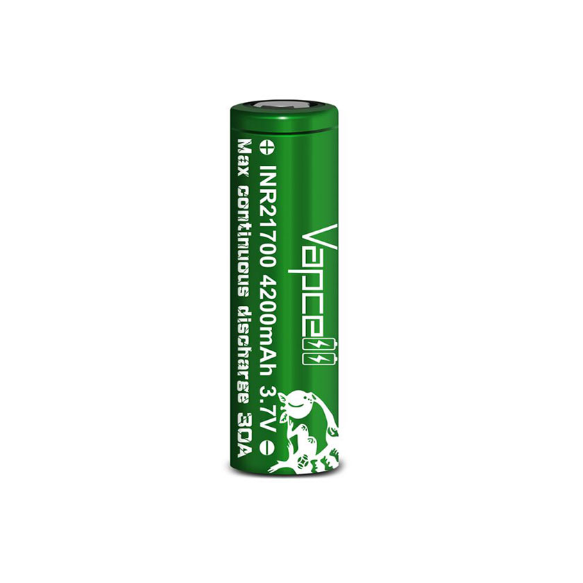 2pcs Vapcell INR21700 High Drain Li-ion Battery 30A 4200mAh